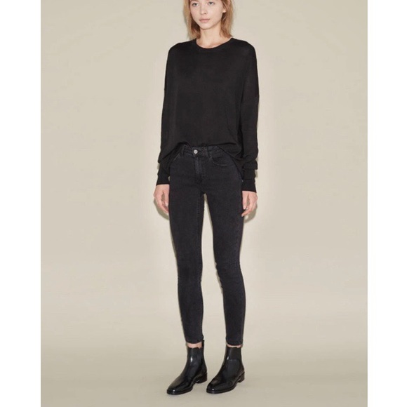 ACNE STUDIOS Skin 5 Used Black Jean NWT - Picture 2 of 7